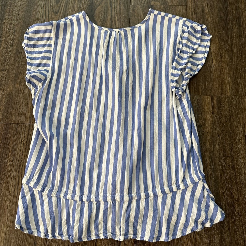Rails Stripe Tshirt With Front Tie - image 2